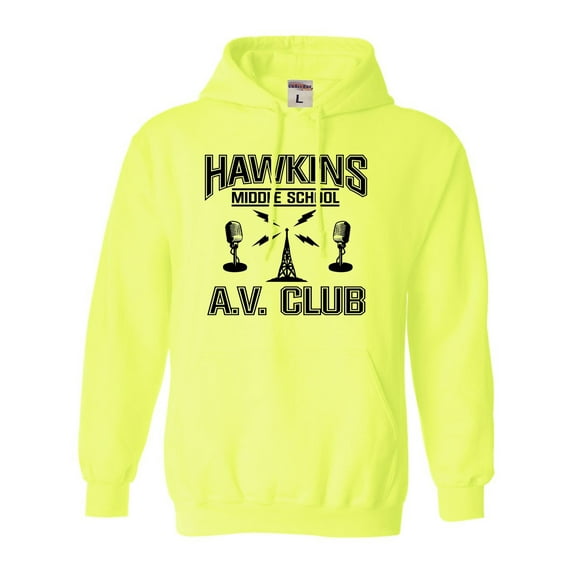Adult Hawkins Middle School AV Club Sweatshirt Hoodie