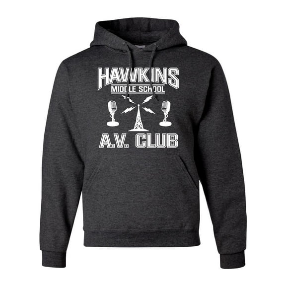 Adult Hawkins Middle School AV Club Sweatshirt Hoodie