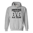 thumbnail image 1 of Adult Hawkins Middle School AV Club Sweatshirt Hoodie, 1 of 1