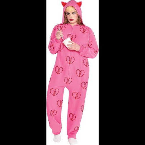 Adult Heart Break Onesie Harley Quinn Costume Plus Size - Birds of Prey ...