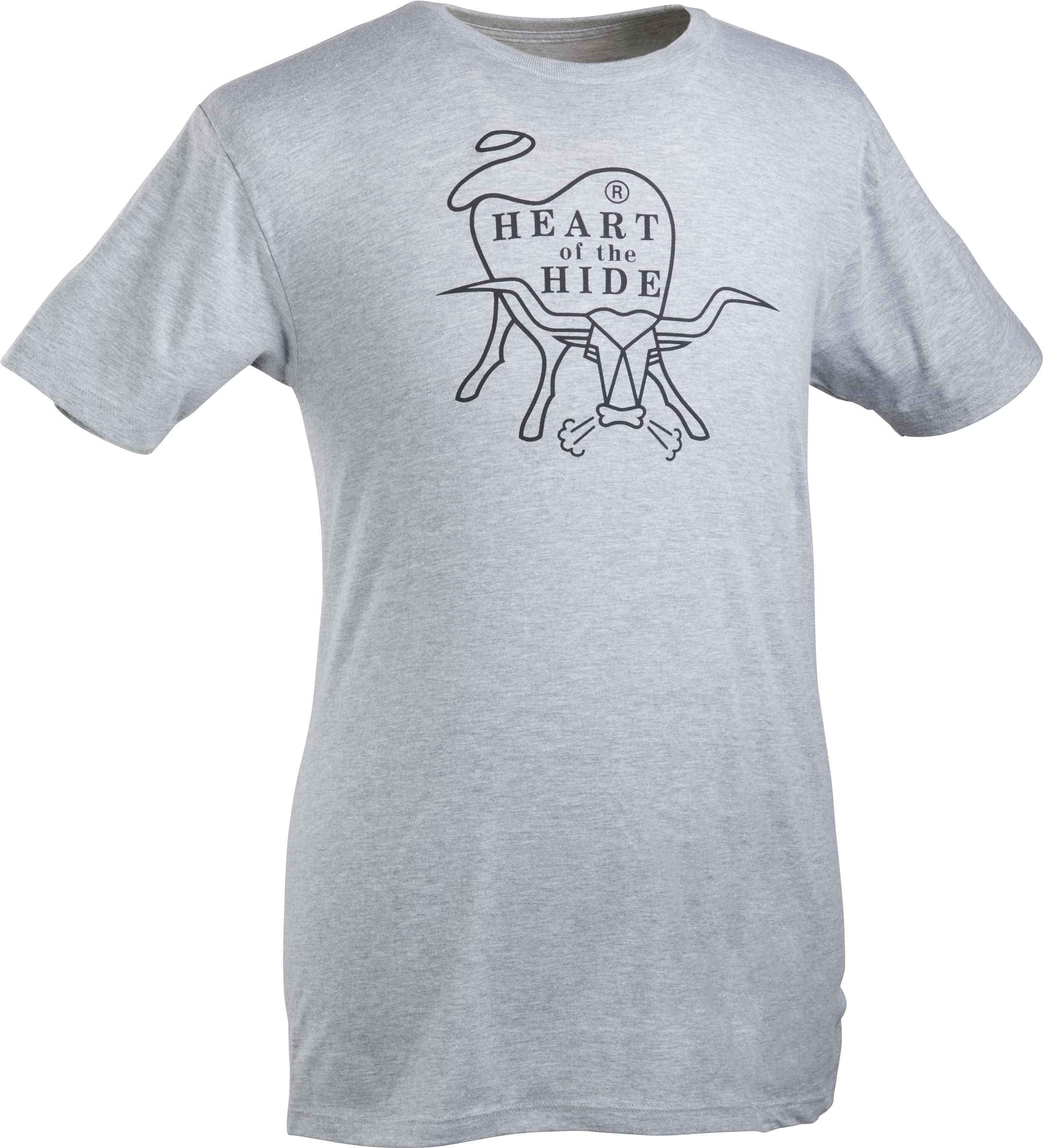 Adult Heart of the Hide Bull T-Shirt | Grey | 2XL - Walmart.com