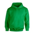 thumbnail image 1 of Adult Heavy Blend 8 oz., 50/50 Hooded Sweatshirt - IRISH GREEN - 4XL, 1 of 5