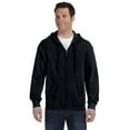 thumbnail image 1 of Adult Heavy Blend™ Full-Zip Hooded Sweatshirt - BLACK - S, 1 of 2
