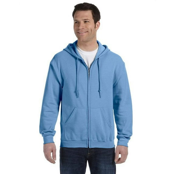 Adult Heavy Blend™ Full-Zip Hooded Sweatshirt - CAROLINA BLUE - 3XL