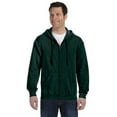 thumbnail image 1 of Adult Heavy Blend™ Full-Zip Hooded Sweatshirt - FOREST GREEN - S, 1 of 2