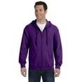 thumbnail image 1 of Adult Heavy Blend™ Full-Zip Hooded Sweatshirt - PURPLE - M, 1 of 2