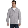 thumbnail image 1 of Adult Heavy Blend™ Full-Zip Hooded Sweatshirt - SPORT GREY - XL, 1 of 2
