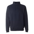thumbnail image 1 of Adult Heavyweight Fleece Quarter-Zip - NAVY - L, 1 of 5