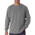 thumbnail image 1 of Comfort Colors Adult Ring-Spun Long Sleeve Tee , C6014 , Granite , X-Large, 1 of 1