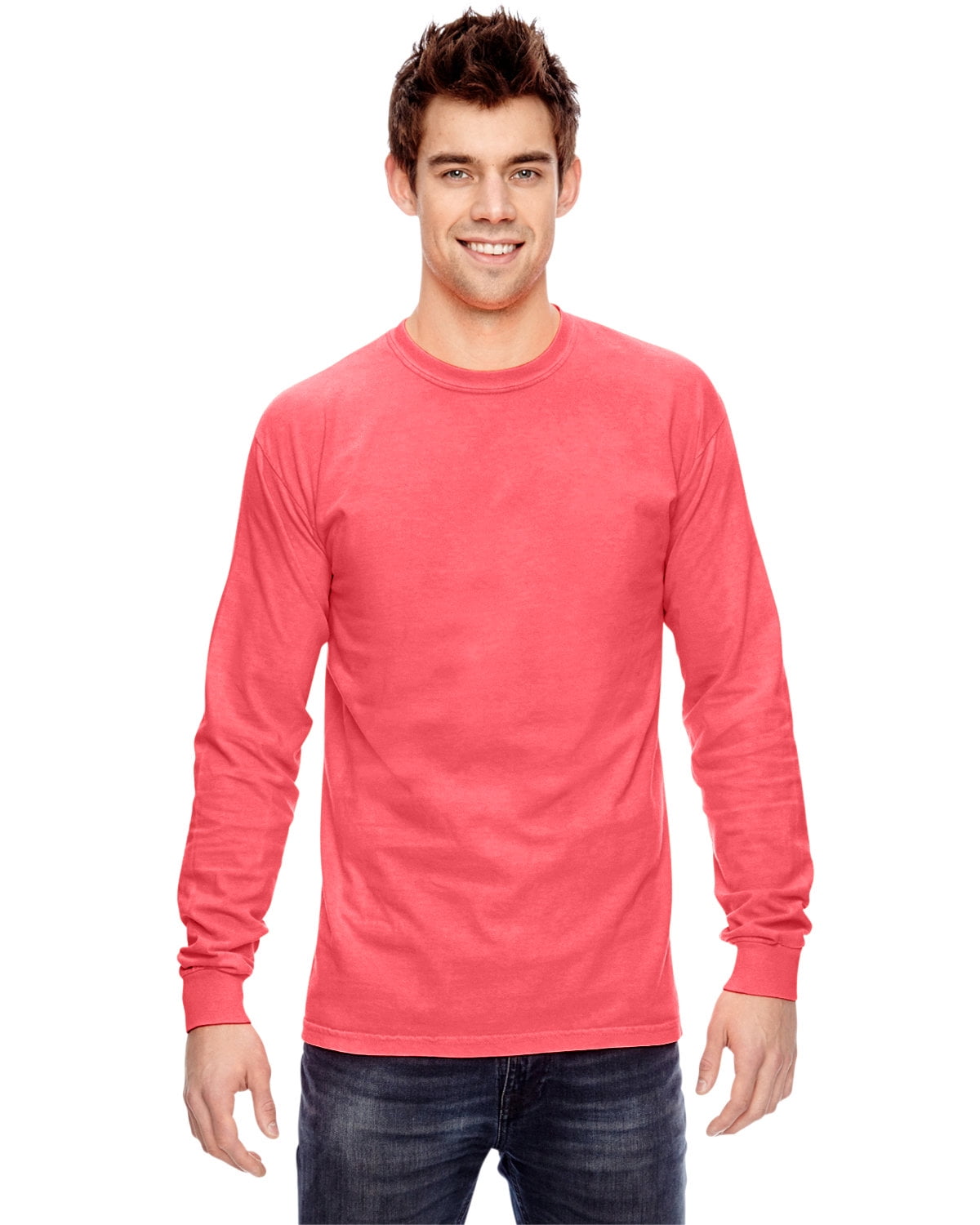 Adult Heavyweight Long Sleeve Tee - Walmart.com