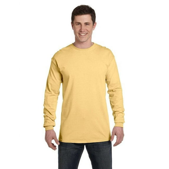Adult Heavyweight RS Long-Sleeve T-Shirt - BUTTER - S
