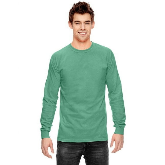 Adult Heavyweight RS Long-Sleeve T-Shirt - ISLAND GREEN - XL