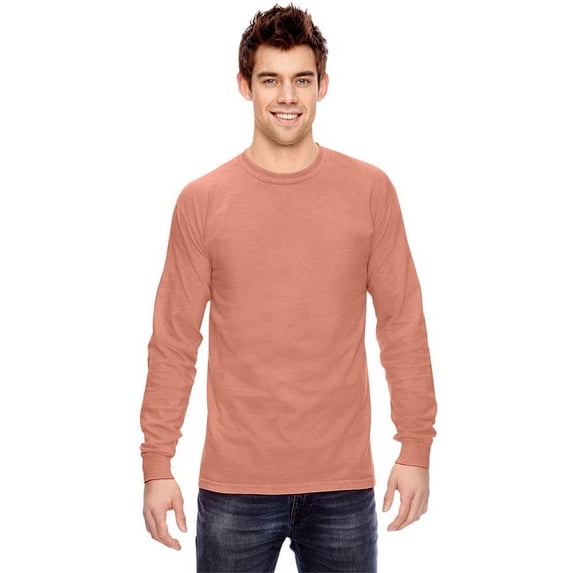 Adult Heavyweight RS Long-Sleeve T-Shirt - TERRACOTA - L