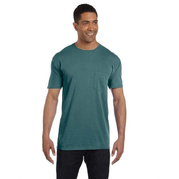 Adult Heavyweight RS Pocket T-Shirt - EMERALD - M
