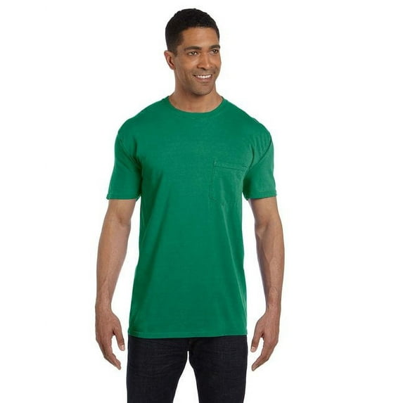 Adult Heavyweight RS Pocket T-Shirt - GRASS - XL