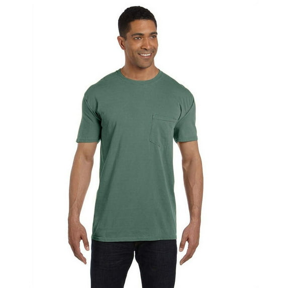 Adult Heavyweight RS Pocket T-Shirt - MOSS - 2XL