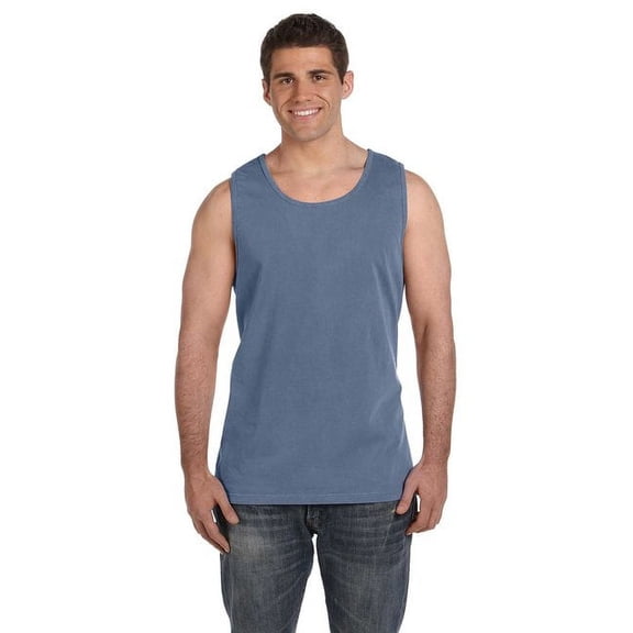 Adult Heavyweight Tank - BLUE JEAN - M