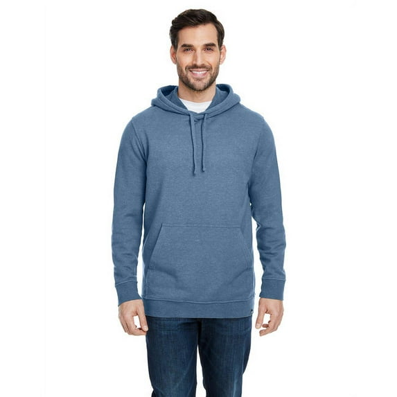 Adult Hemp Hero Hooded Sweatshirt - HORIZON BLUE - XL
