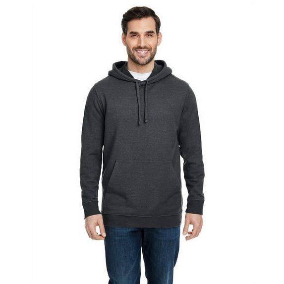 Adult Hemp Hero Hooded Sweatshirt - WASHED BLACK - L