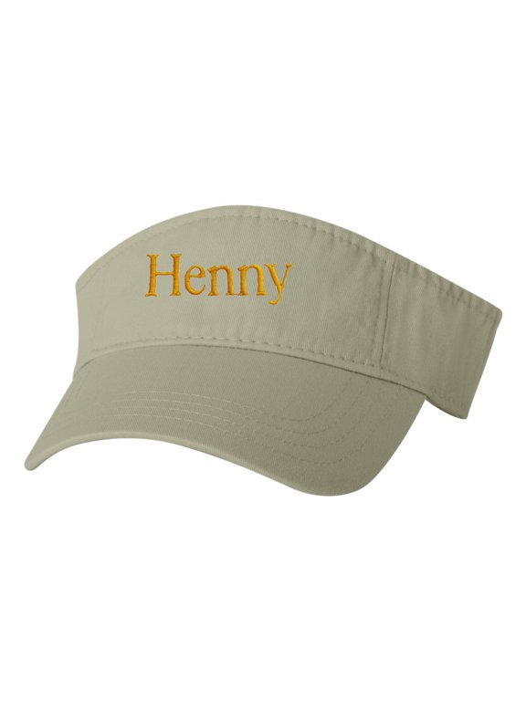 Adult Henny Embroidered Visor Dad Hat