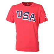 Adult Heritage Tri-Blend USA T-Shirt Tee H17015