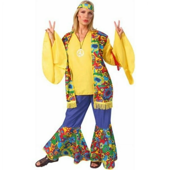 Adult Hippie Flower Child's Costume