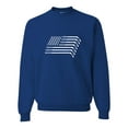 thumbnail image 1 of Adult Hockey Sticks & Pucks American Flag Sweatshirt Crewneck, 1 of 1