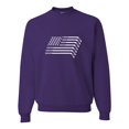 thumbnail image 1 of Adult Hockey Sticks & Pucks American Flag Sweatshirt Crewneck, 1 of 1
