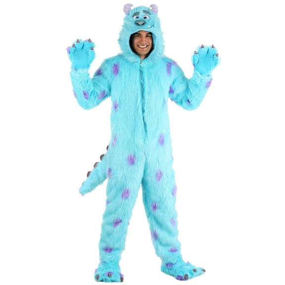 Adult Hooded Disney Monsters Inc Sulley Costume