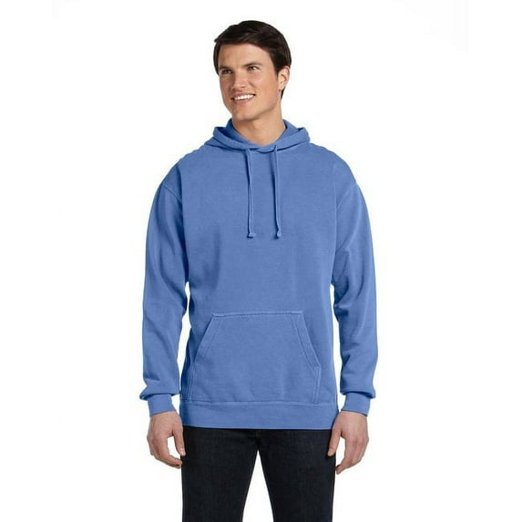 Adult Hooded Sweatshirt - FLO BLUE - L