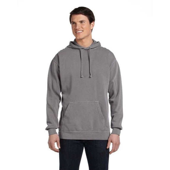 Adult Hooded Sweatshirt - GREY - XL