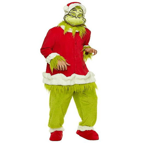 Adult How The Grinch Stole Christmas Costume - Dr. Seuss 