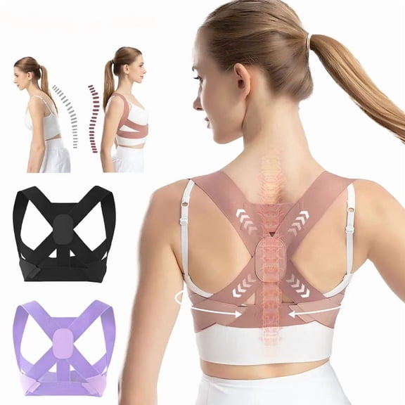 Adult Hunchback Corrector Invisible Back Straightening Stretching Straight Back Open Shoulder Lumbar Correction Belt Men Women
