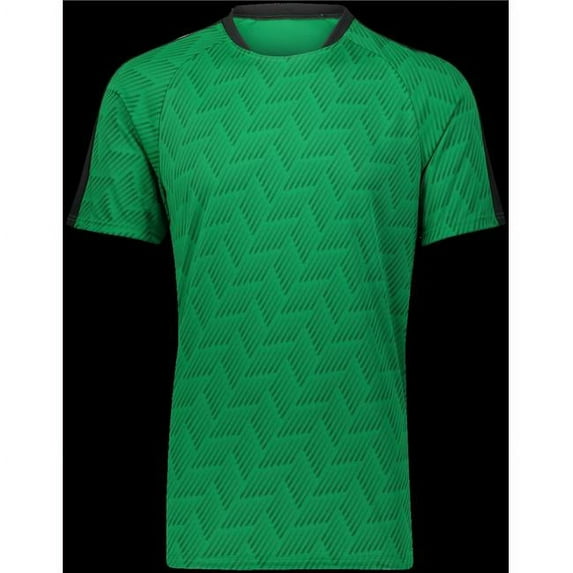 Adult Hypervolt Jersey, Kelly Print & Black - Medium