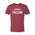 thumbnail image 1 of Adult I Am Literally Freezing Cold Deluxe T-Shirt, 1 of 1