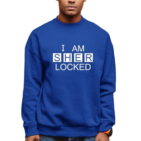 Adult I Am Sherlocked Sweatshirt Crewneck