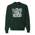 thumbnail image 1 of Adult I Love You 3000 Sweatshirt Crewneck, 1 of 1