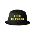 thumbnail image 1 of Adult I Pee In Pools Embroidered Bucket Cap Dad Hat, 1 of 1