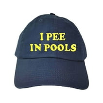 Adult I Pee In Pools Embroidered Dad Hat