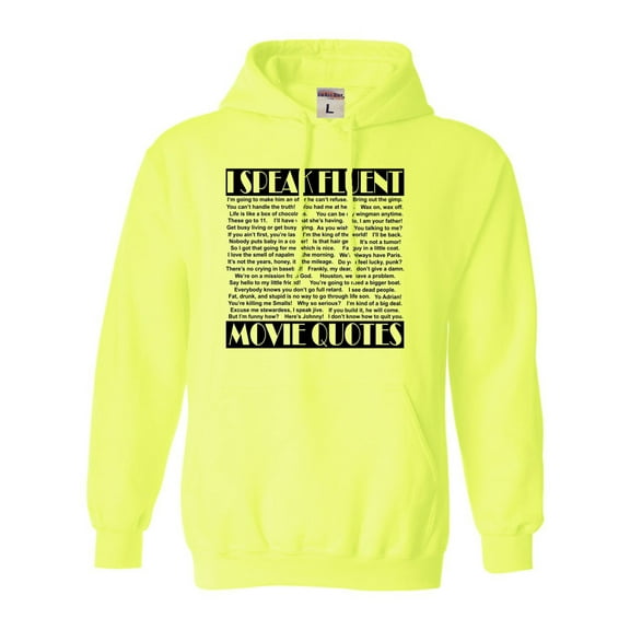 Adult I Speak Fluent Movie Quotes Sweatshirt Hoodie