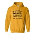 thumbnail image 1 of Adult I'm An Engineer I'm Good At Math Sweatshirt Hoodie, 1 of 1