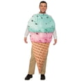 thumbnail image 1 of Adult Ice Cream Cone Costume, 1 of 2