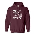 thumbnail image 1 of Adult If Daryl Dies We Riot Zombie Apocolypse Sweatshirt Hoodie, 1 of 1