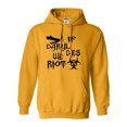 thumbnail image 1 of Adult If Daryl Dies We Riot Zombie Apocolypse Sweatshirt Hoodie, 1 of 1