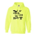 thumbnail image 1 of Adult If Daryl Dies We Riot Zombie Apocolypse Sweatshirt Hoodie, 1 of 1