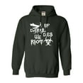 thumbnail image 1 of Adult If Daryl Dies We Riot Zombie Apocolypse Sweatshirt Hoodie, 1 of 1
