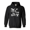 thumbnail image 1 of Adult If Daryl Dies We Riot Zombie Apocolypse Sweatshirt Hoodie, 1 of 1
