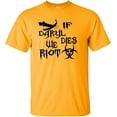 thumbnail image 1 of Adult If Daryl Dies We Riot Zombie Apocolypse T-Shirt, 1 of 1