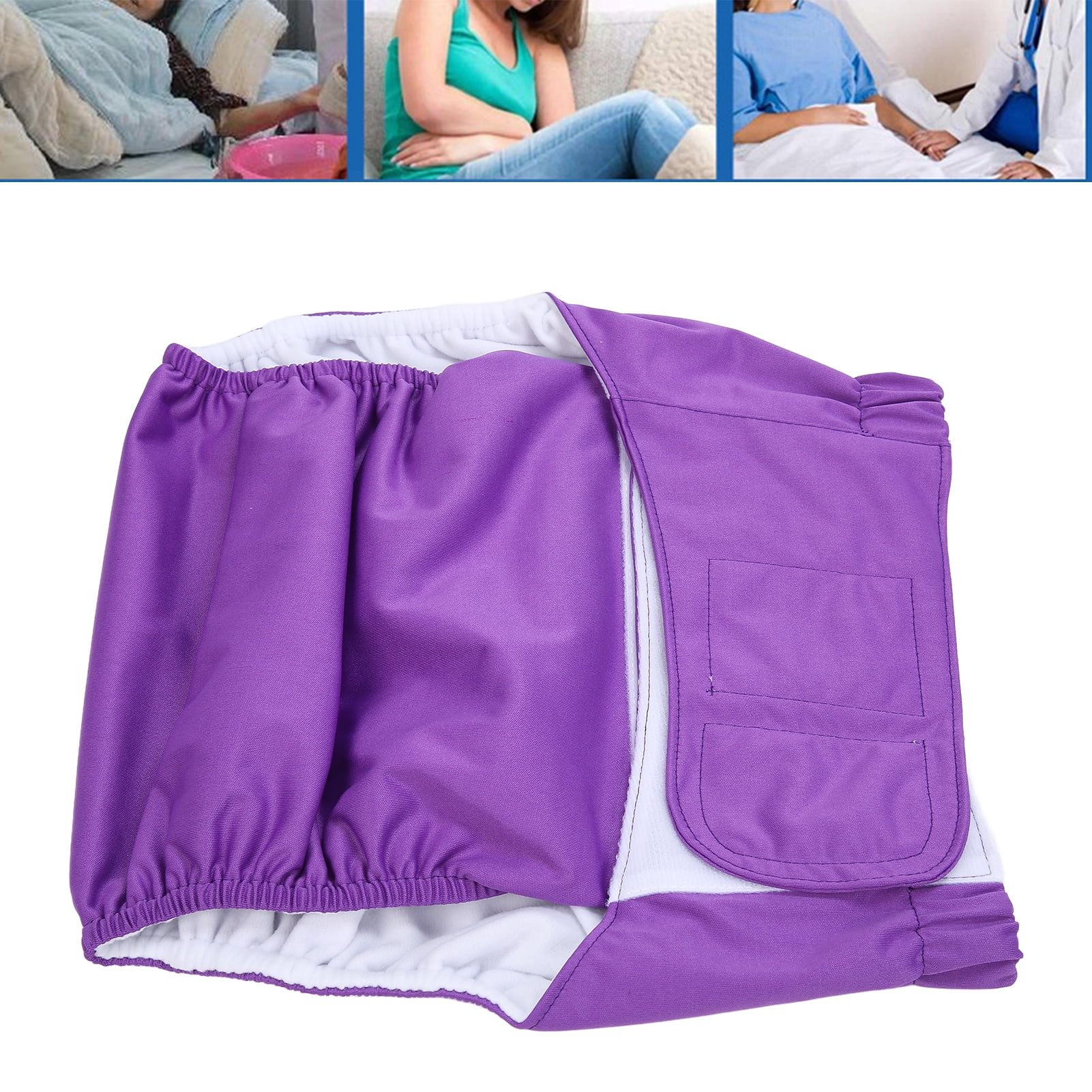 Adult , Incontinence Protection Nappies Breathable Water Absorption For Home