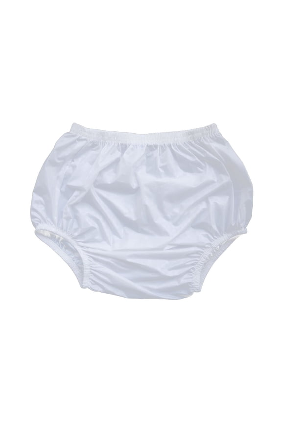 Adult Incontinence Pull-on Plastic Pants PVC 3 Pack Waterproof Protective Underwear for Men Women Comfortable Reusable